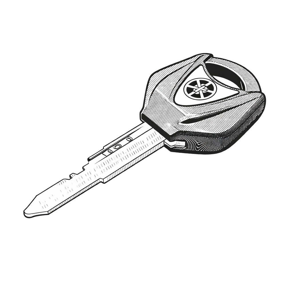 Llave en blanco – OEM / Original